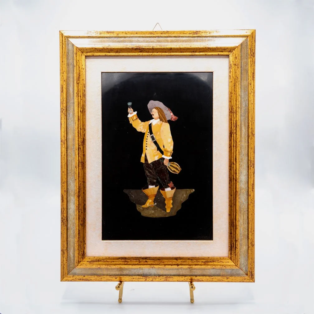 Pietra Dura Inlay Florentine Mosaic Luxury Artworks — Pitti Mosaici